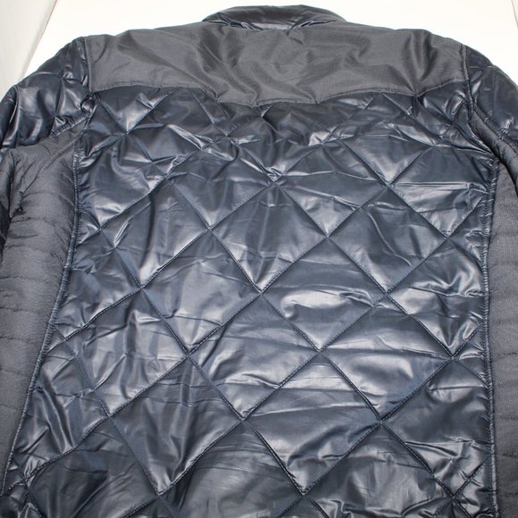 Lindbergh Quilted Field Puffer Men's 3XL XXXL Blue L/S Heavyweight Jacket Coat - Picture 14 of 14